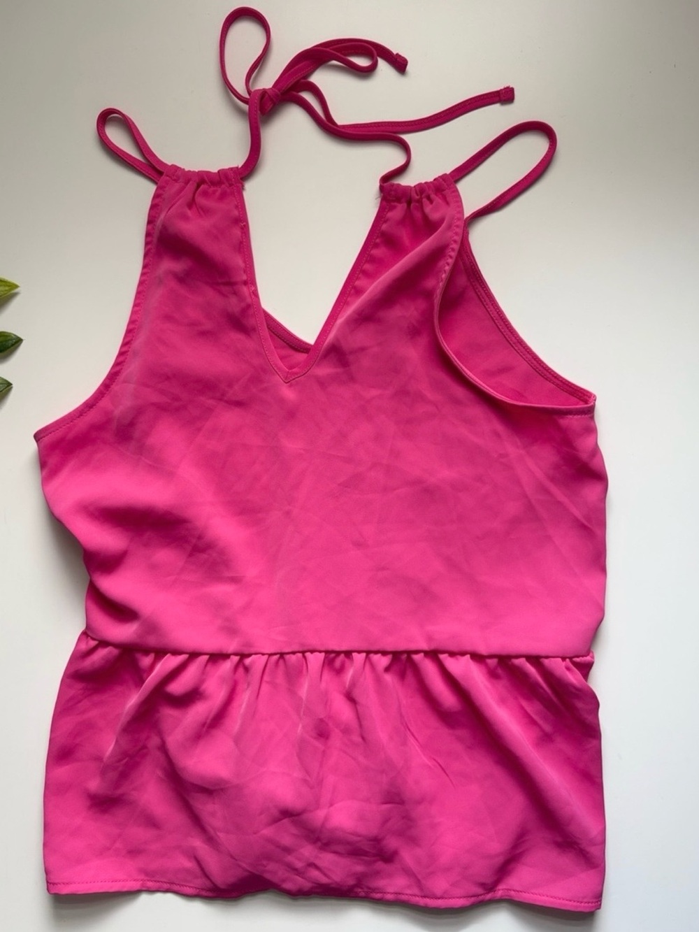 NWT olive and oak women’s pink v neck cami top